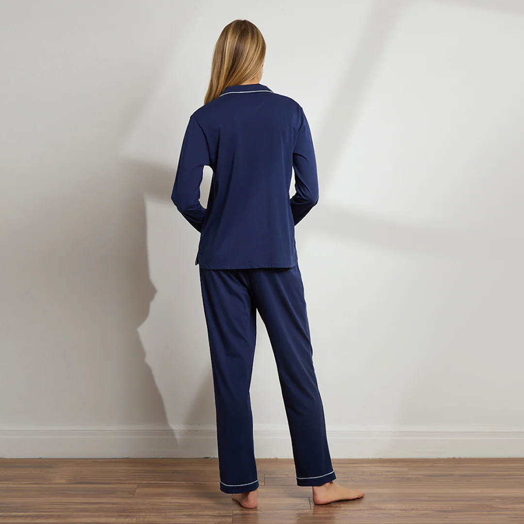 Organic Pima Cotton Long PJ Set - Image 4