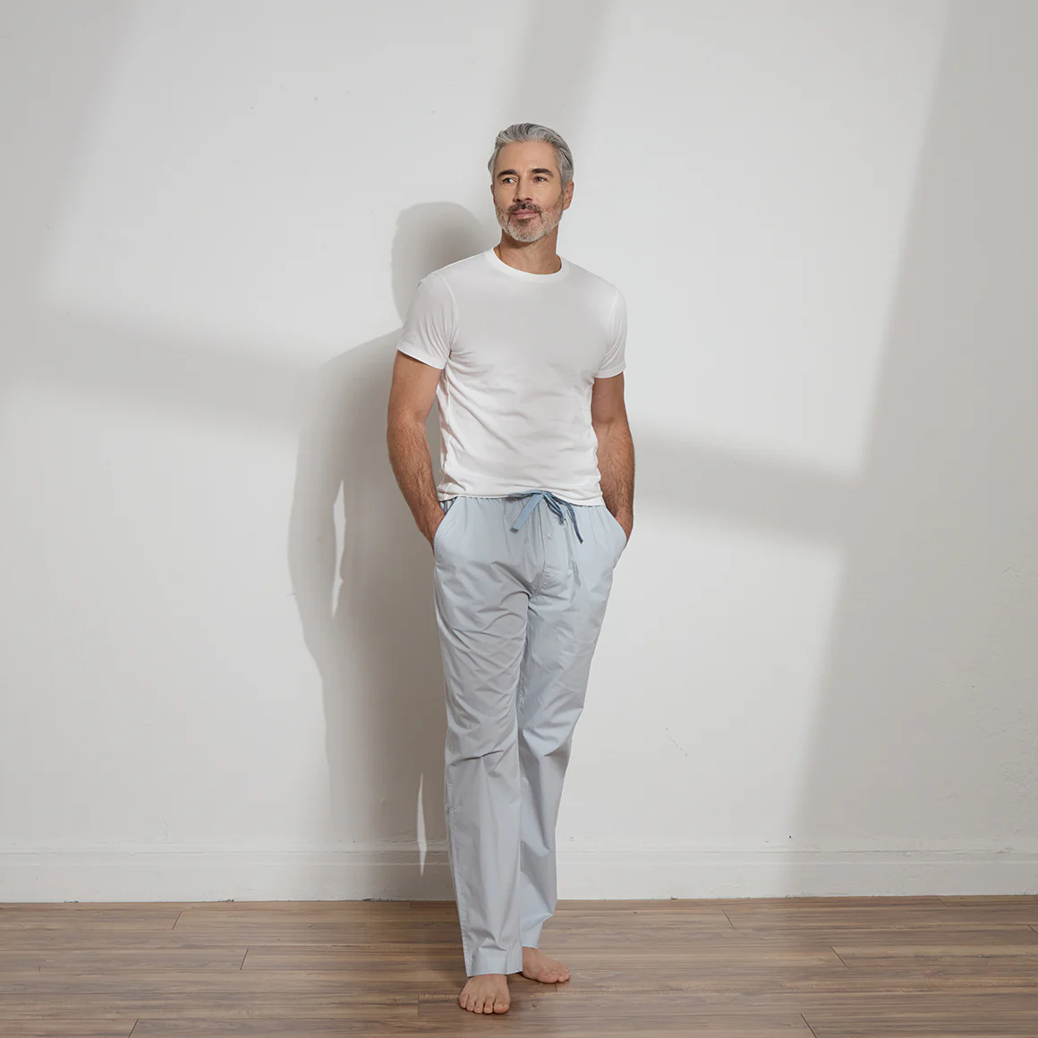 Unisex Organic Cotton Poplin Boyfriend Pant - Image 3