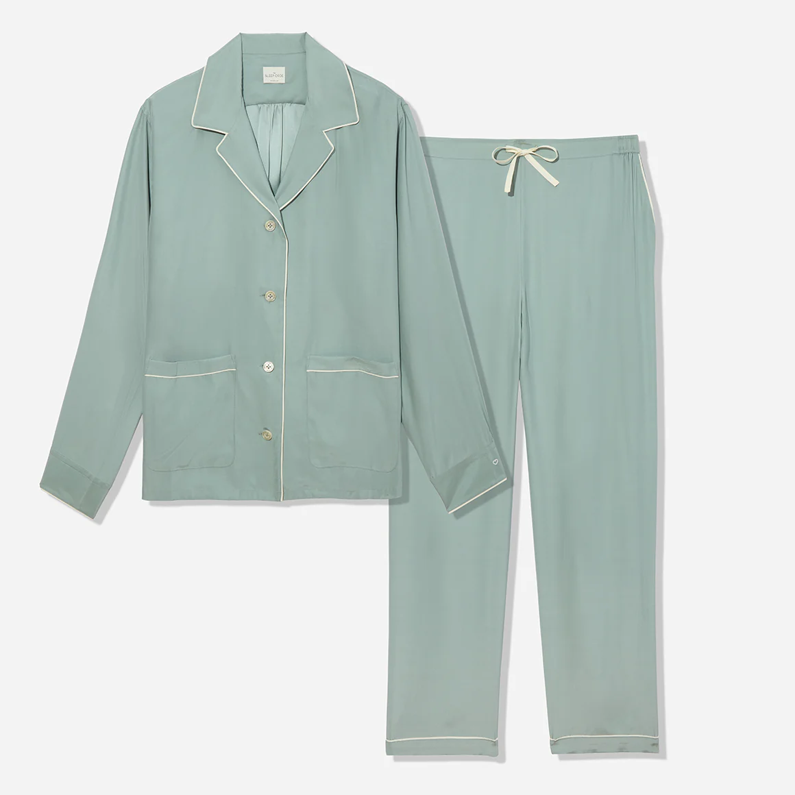 Washable Silk Long PJ Set - Image 5